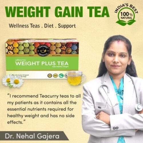 Weight Gain Tea Recommended by Dr. Neha Gajera