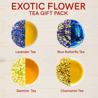 Teacurry Exotic Flowers  4 tea