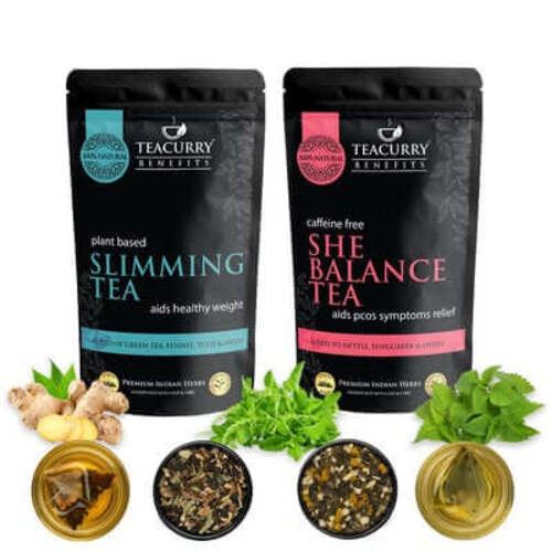 Slimming tea she balance tea combo pouch 