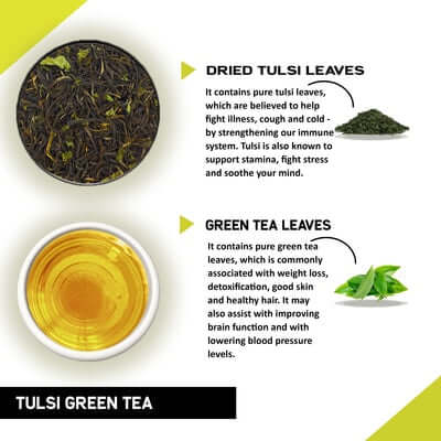 Tulsi Green Tea benefits