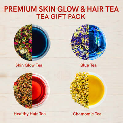 Teacurry Premium Skin and Hair Gift Box Ingredient