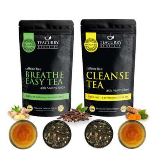 Breath Easy Tea And Cleanse tea pouch image