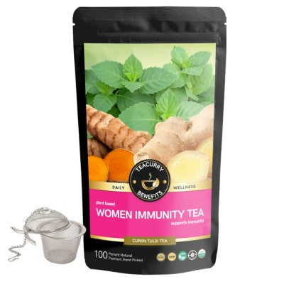 Teacurry Women Immunity Tea Pouch with Infuser
