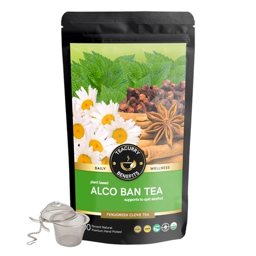 Alcoban tea pouch with infuser