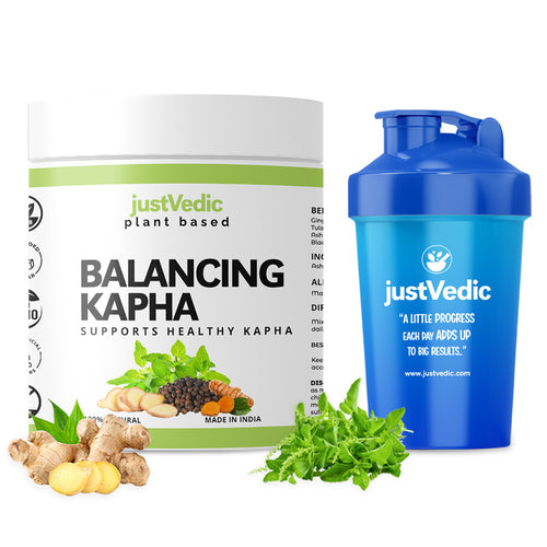 Justvediec Balancing Kapha Drink Mix - with shaker