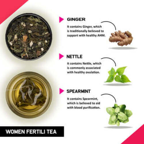 Ingredient image of Men Women Fertility tea