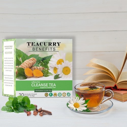 By Teacurry Anti Alcohol Tea Box top view