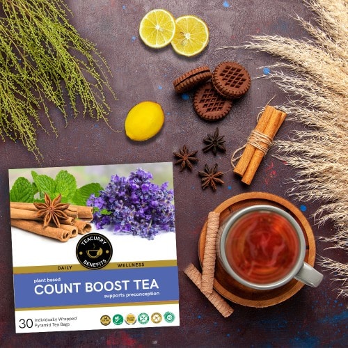 teacurry Count Boost Tea For Men box background image