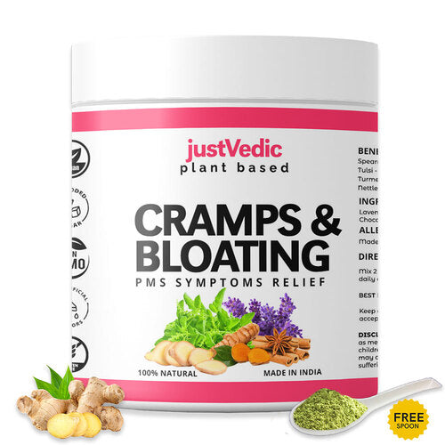 Justvedic Cramps & Bloating  Drink mix