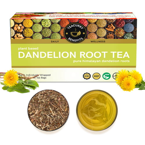 Buy Dandelion Root Tea to help with detox your body and liver