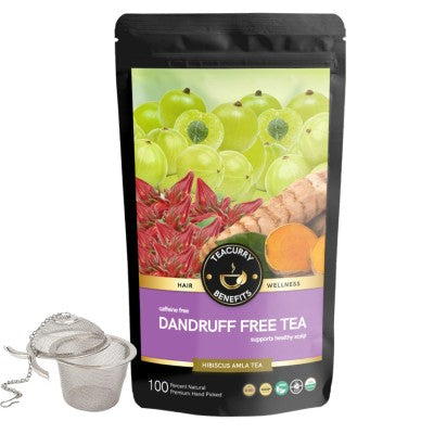 Teacurry Anti Dandruff Tea Pouch with Pouch