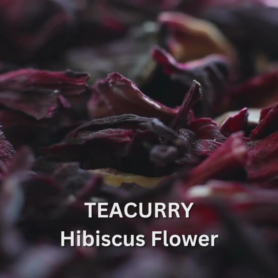 Teacurry Hibiscus Flower Tea Video