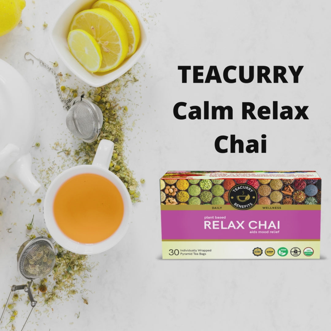 Teacurry Calm Relax Tea Video