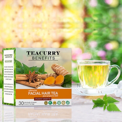 Teacurry Facial Hair Tea Front Image