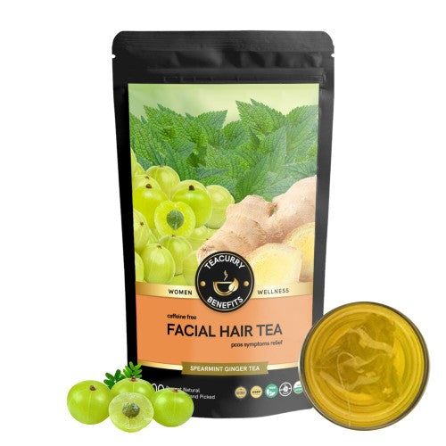 Teacurry Facial Hair Removal Tea Pouch