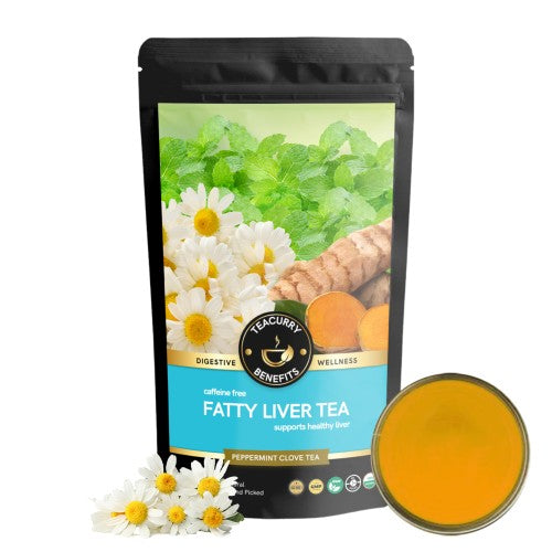Teacurry Fatty Liver Tea Pouch - tea and fatty liver