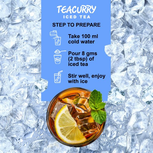 Steps to prepare Teacurry Blueberry instant iced tea