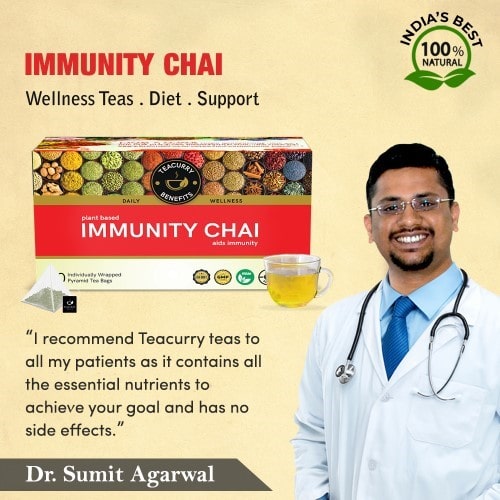 Teacurry Immunity Chai Approved By Dr. Sumit Agarwal 