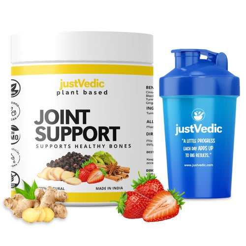 Justvedic Joint support Drink mix with shaker