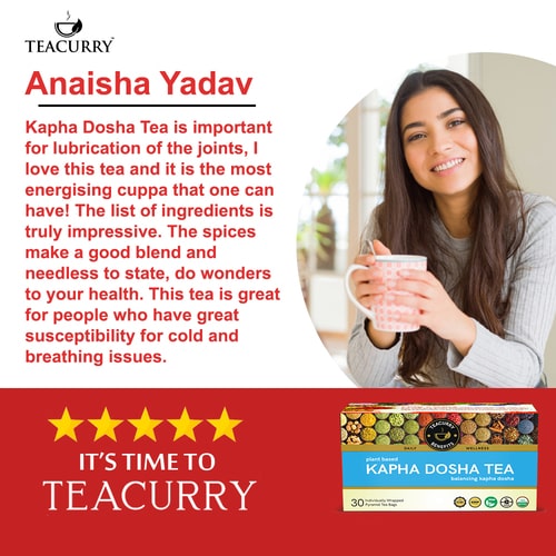 Teacurry Kapha Dosha Tea - customer reviews