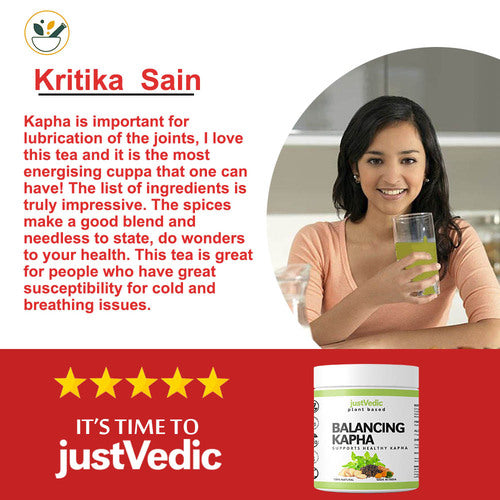 Justvediec Balancing Kapha Drink Mix - Recommended by Kritika sain
