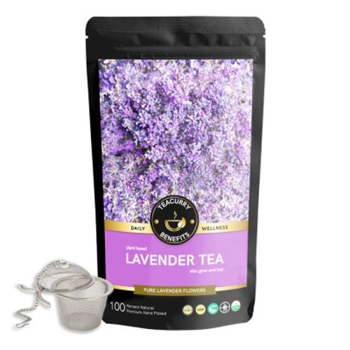 Teacurry Lavender Tea pouch and infuser