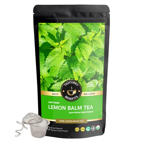Lemon Balm Tea - Helps with Gastrointestinal Health, Insomnia, Cognitive Function