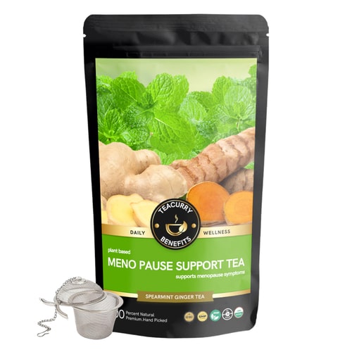 Teacurry Menopause Tea - loose pack with infuser