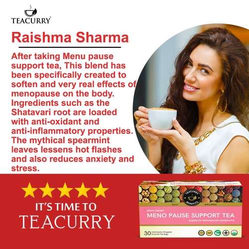 Teacurry Menopause Tea - customer reviews