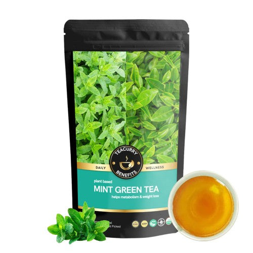 Teacurry Mint Green Tea Pouch