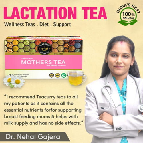 Lactaction Tea recommended by Dr. Nehal  Gajera