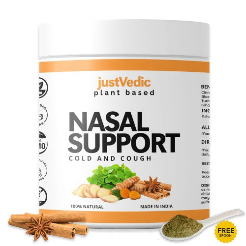 Justvedic Nasal Support Drink Mix 