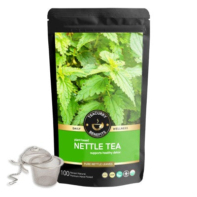 Teacurry Stinging Nettle Tea Pouch+ Infuser