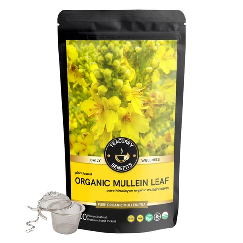 Organic Mullein Tea - helps in Lung Detox and skin problems