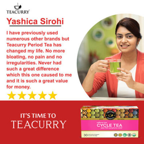 Period tea Reviewed by Yashica Sirohi