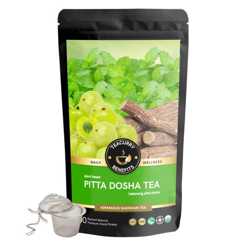 Teacurry Pitta Dosha Tea- pouch with infuser