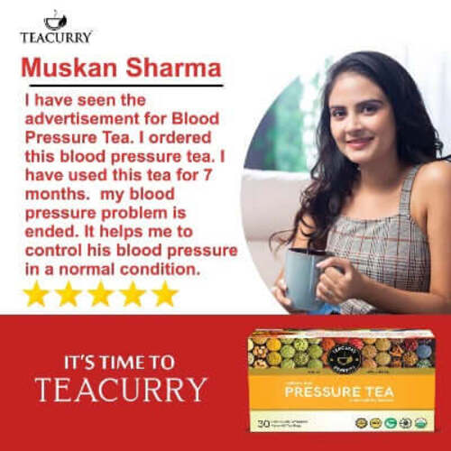 Muskan Sharma reviewed teacurry Blood Pressure Tea