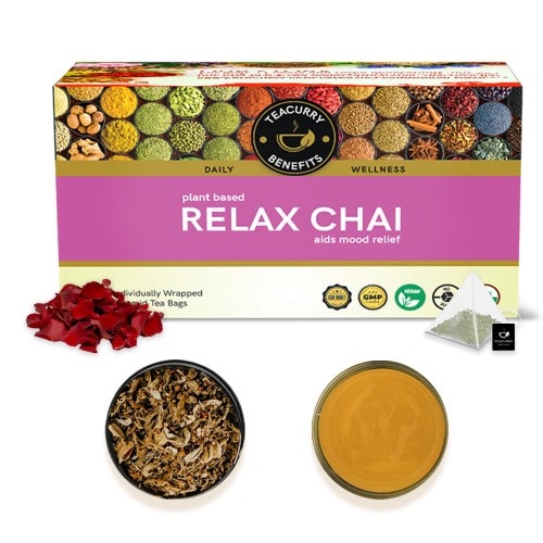 Relax tea box image