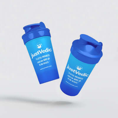 Justvedic Shaker Bottle