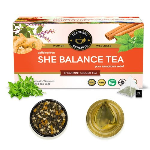 Teacurry PCOS PCOD Tea Box