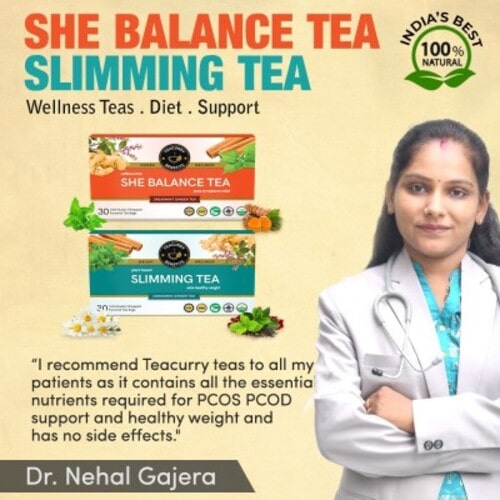 She Balance tea slimming tea recommended by Dr. Neha gajera