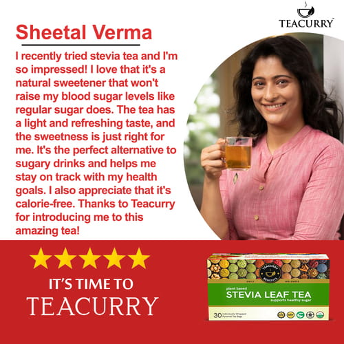 teacurry Stevia Leaf Tea - customer reviews
