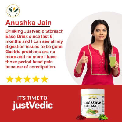 Justcedic Digestive Cleanse Customer Review Image
