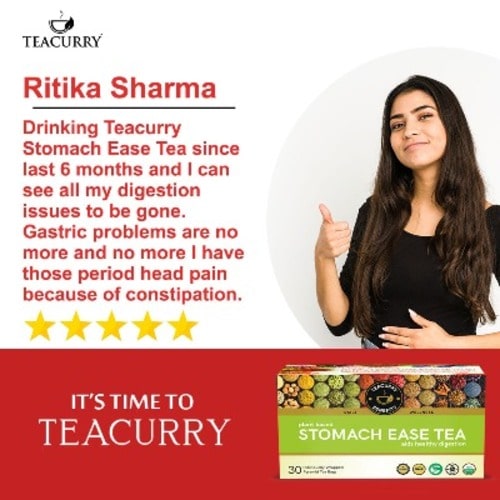 Stomach ease tea reviewed by Ritika Sharma