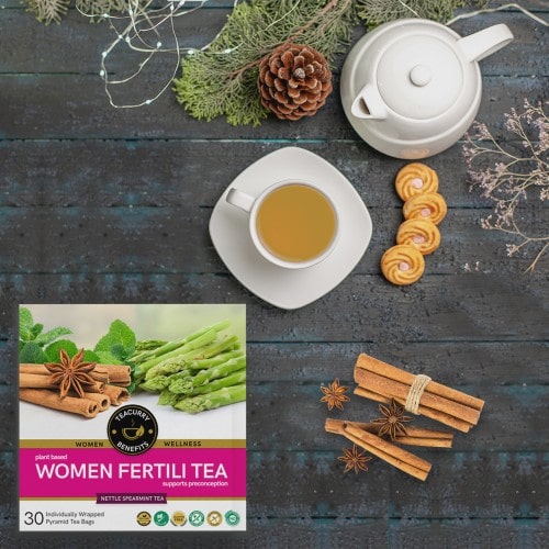 Fertility Tea For Women with Diet Chart - Women Fertility Tea