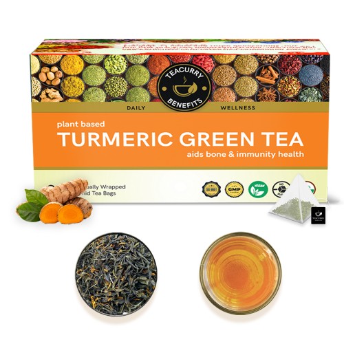Teacurry Turmeric Green Tea Box