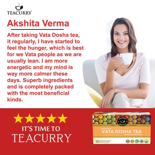 Teacurry Vata Dosha Tea - customer reviews