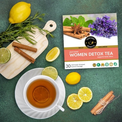 Women Detox Tea box image